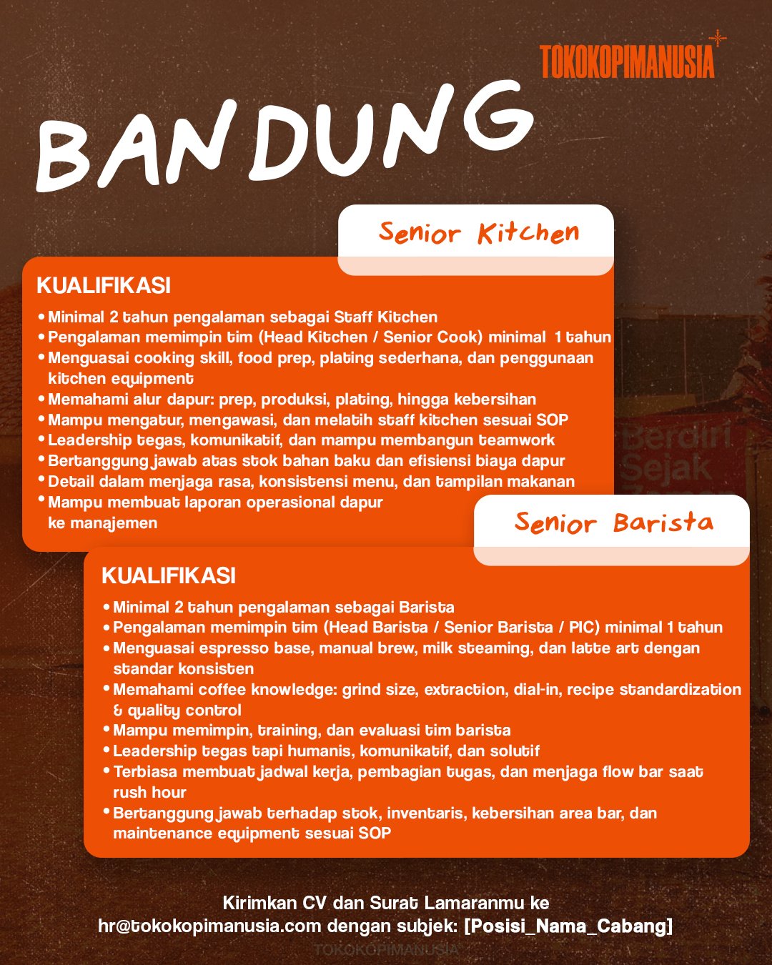 SENIOR BANDUNG